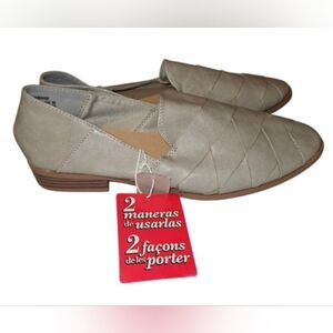 American Eagle Woven Loafers Size 8.5 Gray New with tags